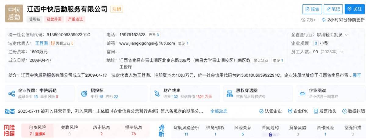 “鼠頭鴨脖”事件涉事公司注銷(xiāo)<strong></p>
<p>注銷(xiāo)公司
</strong>！:注銷(xiāo)公司

